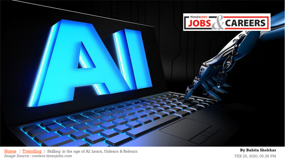 Skilling in the age of AI Learn, Unlearn & Relearn ie3 Innovations blog